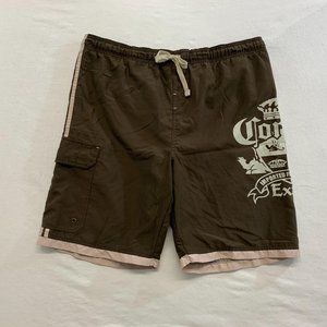 Corona Extra Swim Trunk Men's Size Medium Brown